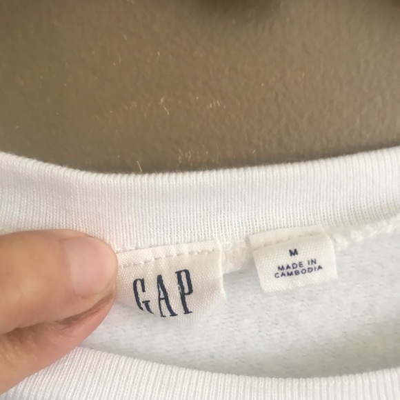 Gap white crew neck sweater - Picture 3 of 6